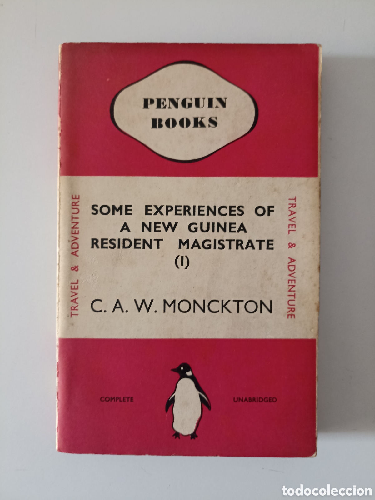 Libros de segunda mano: LIBRO EN INGL&Eacute;S C.A.W. Monkton - Some experiences of a New Guinea resident magistrate (Penguin 1937)