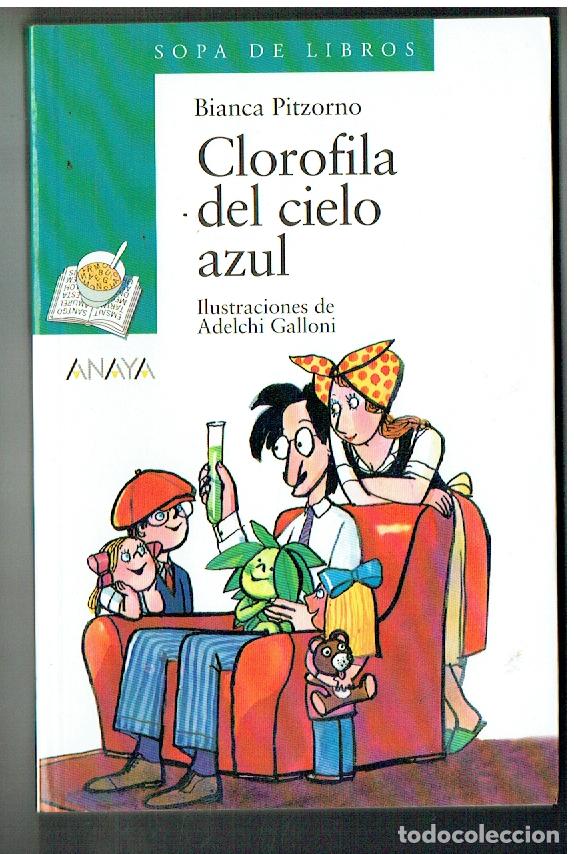 Libros de segunda mano: SOPA DE LIBROS, CLOROFILA DEL CIELO. BIANCA PITZORNO. ANAYA, 1998. (ST/PR7)