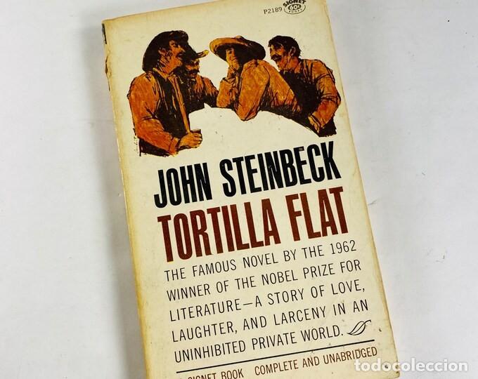 Libros de segunda mano: John Steinbeck Tortilla Flat vintage Signet books