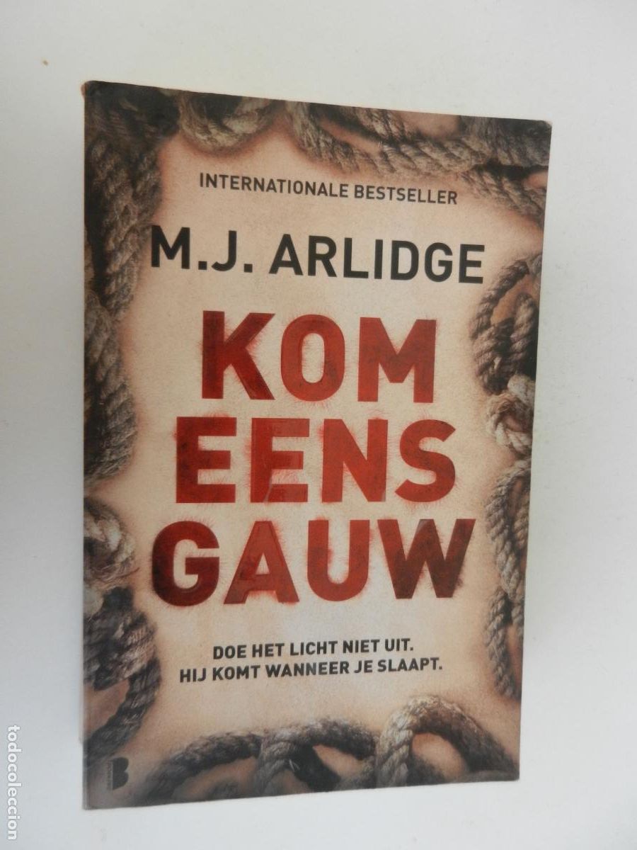 Libros de segunda mano: KOM EENS GAUW - M.J.ARLIDGE - 2022- NEDERLANDSE