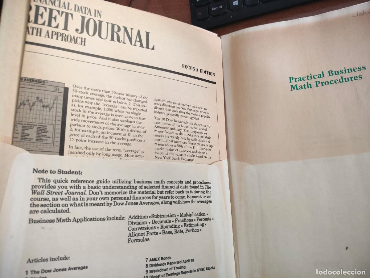 Libros de segunda mano: Practical Business Math Procedures - Jeffrey Slater - IRWIN, 1987 - Foto 3