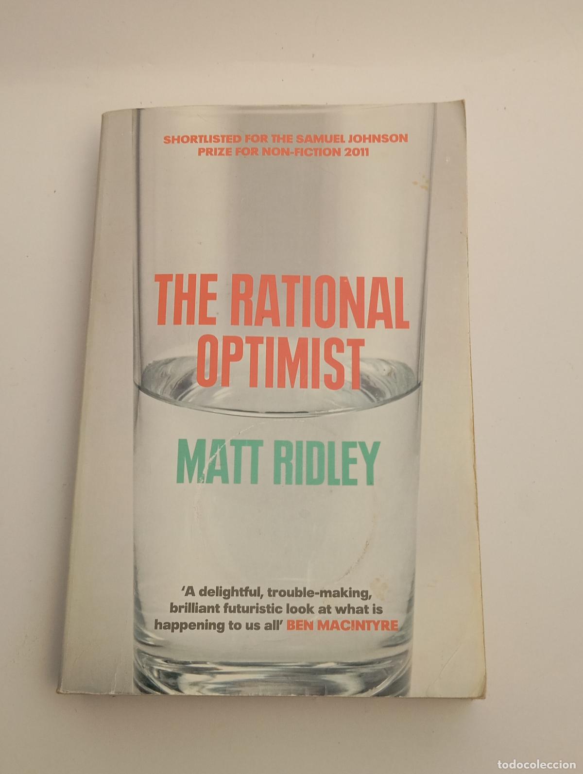 Libros de segunda mano: Rational Optimist Libro Ingl&eacute;s 2011