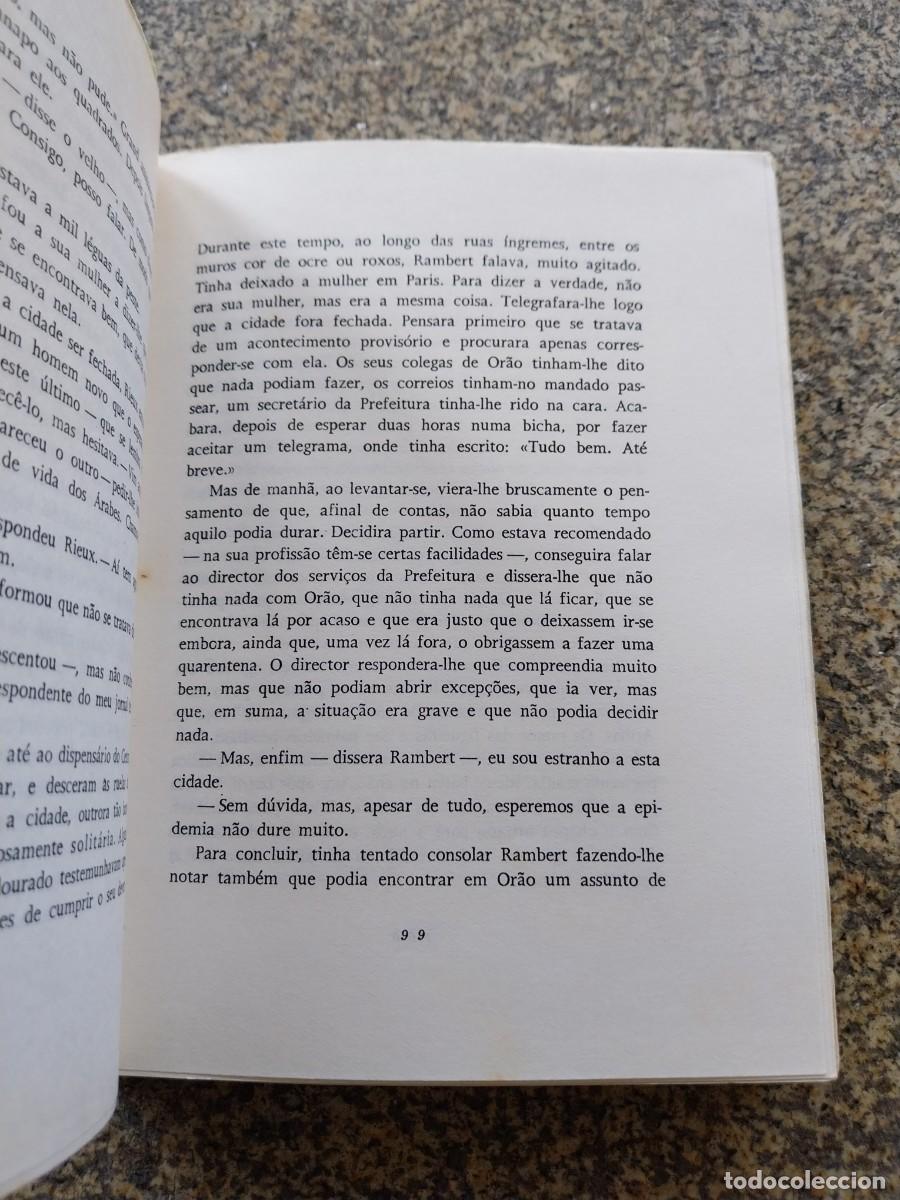 Libros de segunda mano: A PESTE -- ALBERT CAMUS -- IDIOMA PORTUGUES -- - Foto 2