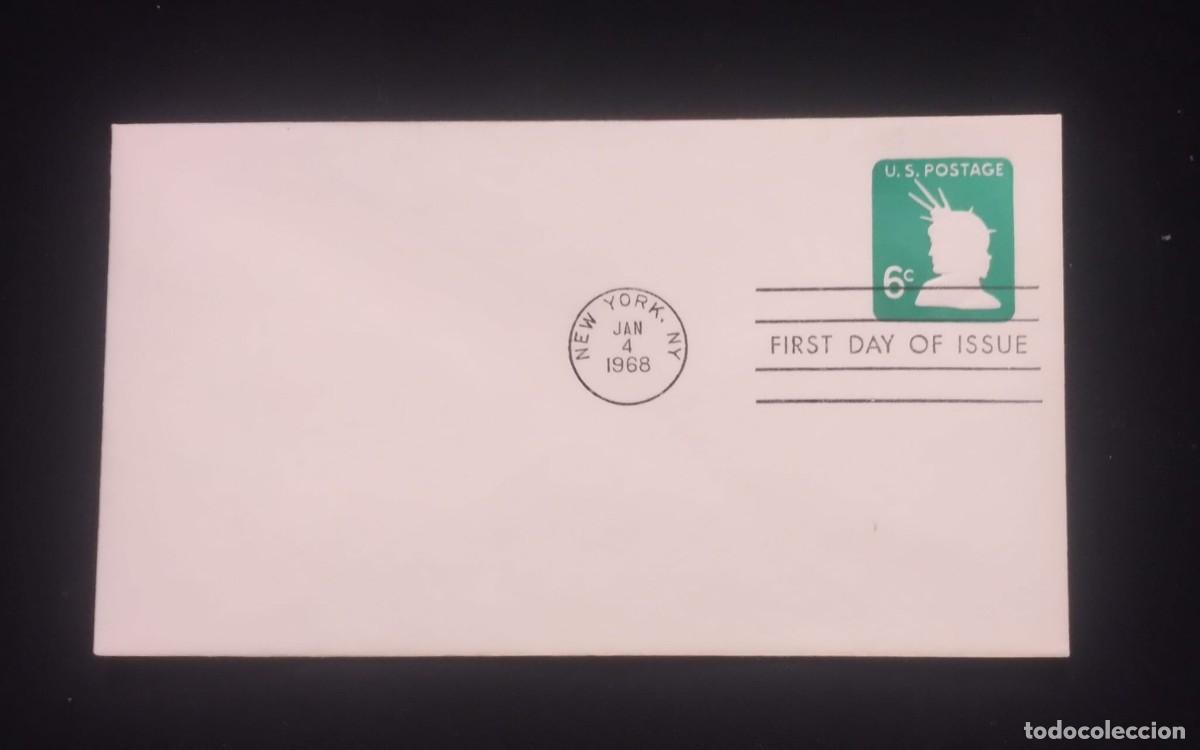Libros de segunda mano: TS) 1968 UNITED STATES,FDC,WITH THE STATUE OF LIBERTY.