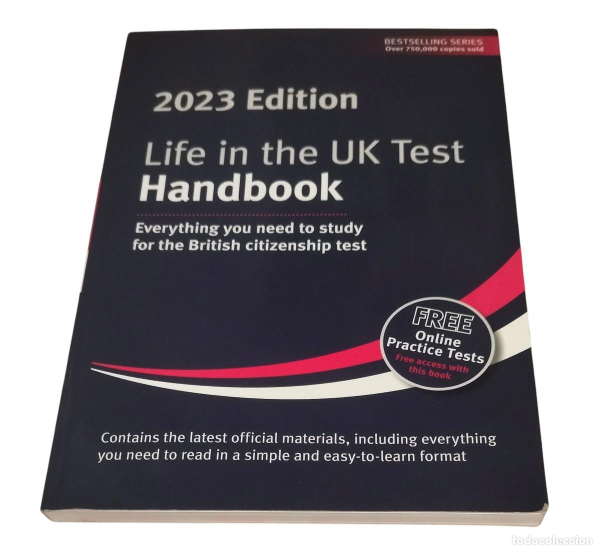 Libros de segunda mano: LIFE IN THE UK TEST HANDBOOK 2023 - LIBRO CIUDADANIA BRITANICA - NUEVO