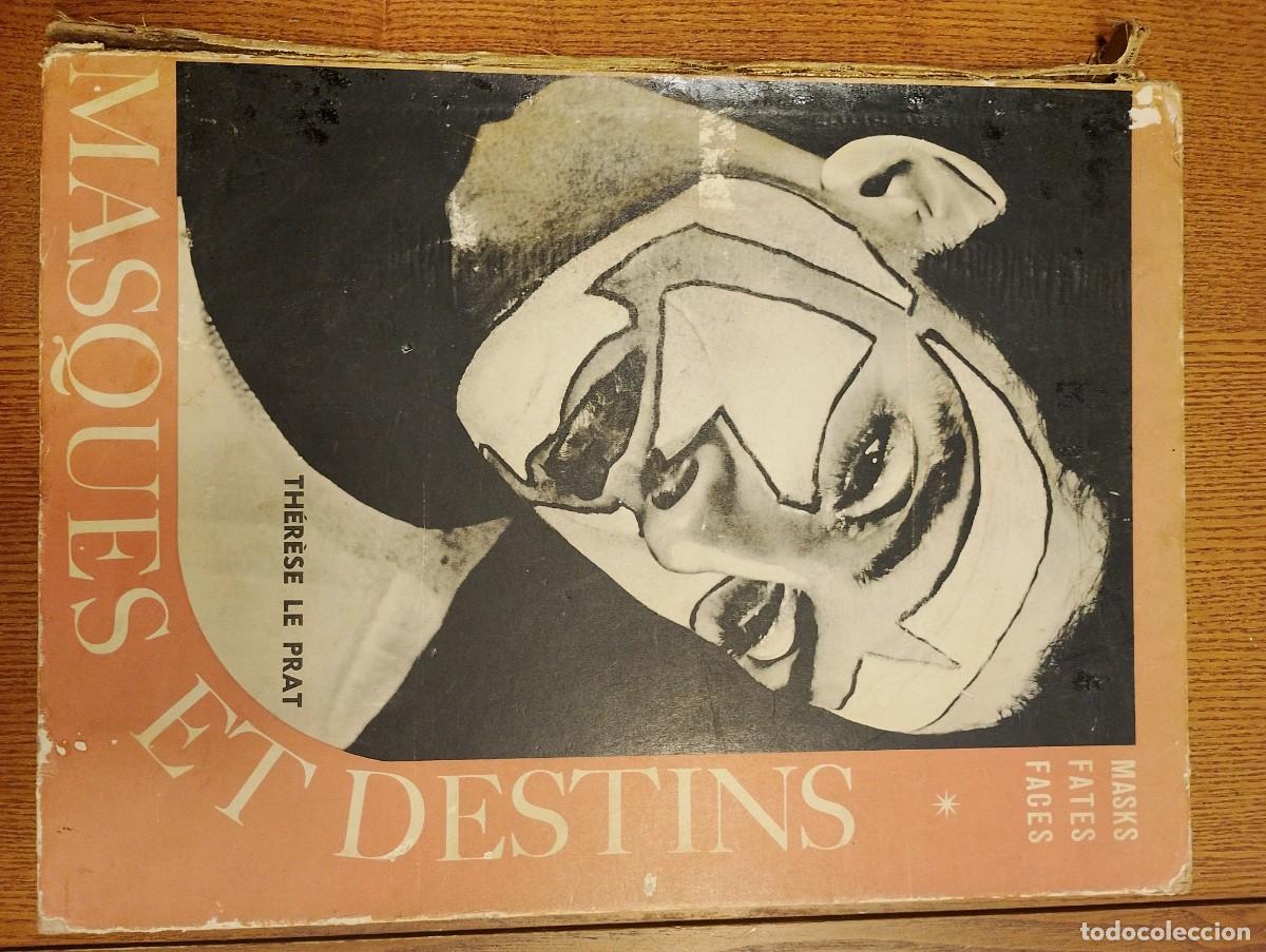 Libros de segunda mano: El legendario libro de Ther&egrave;se Le Prat MASQUES ET DESTINS con las poses de las principales actrices/