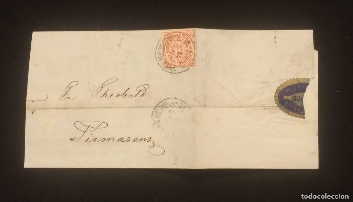 Libros de segunda mano: TS) CIRCA 1871, GERMANY,NORTHERN POSTAL DISTRICT OF THE COUNTRY.