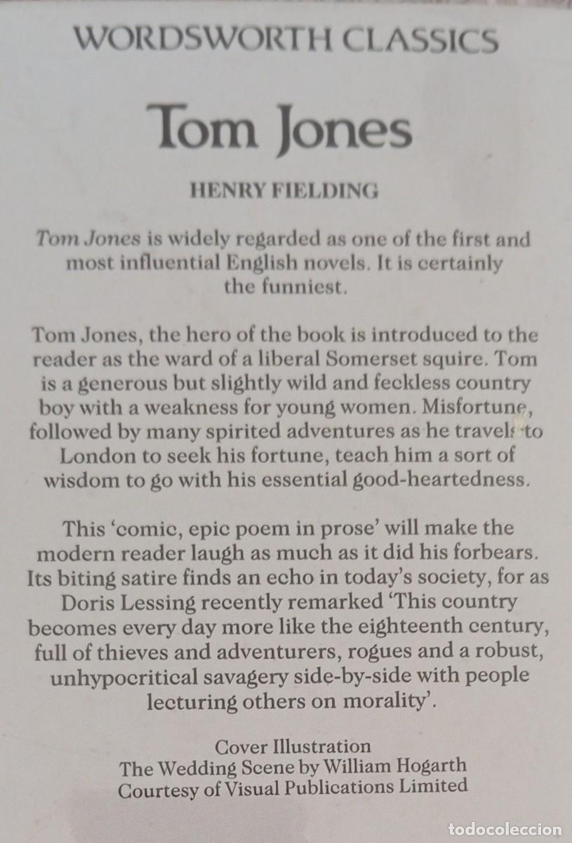 Libros de segunda mano: TOM JONES - HENRY FIELDING - Foto 2