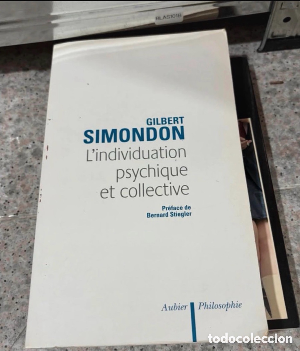 Libros de segunda mano: BLAS101B &mdash; L&rsquo;individuation psychique et collective &mdash; Gilbert Simondon &mdash; Aubier Philosophie
