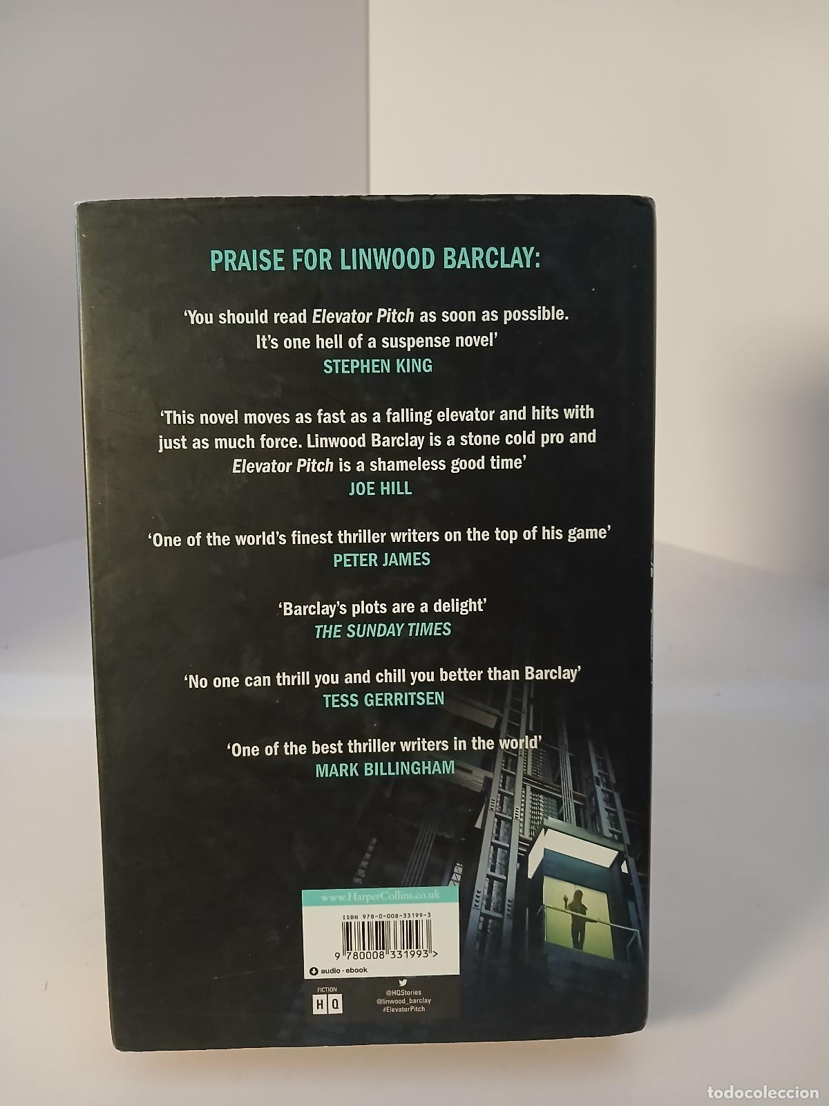 Libros de segunda mano: Elevator Pitch - Linwood Barclay - Foto 2