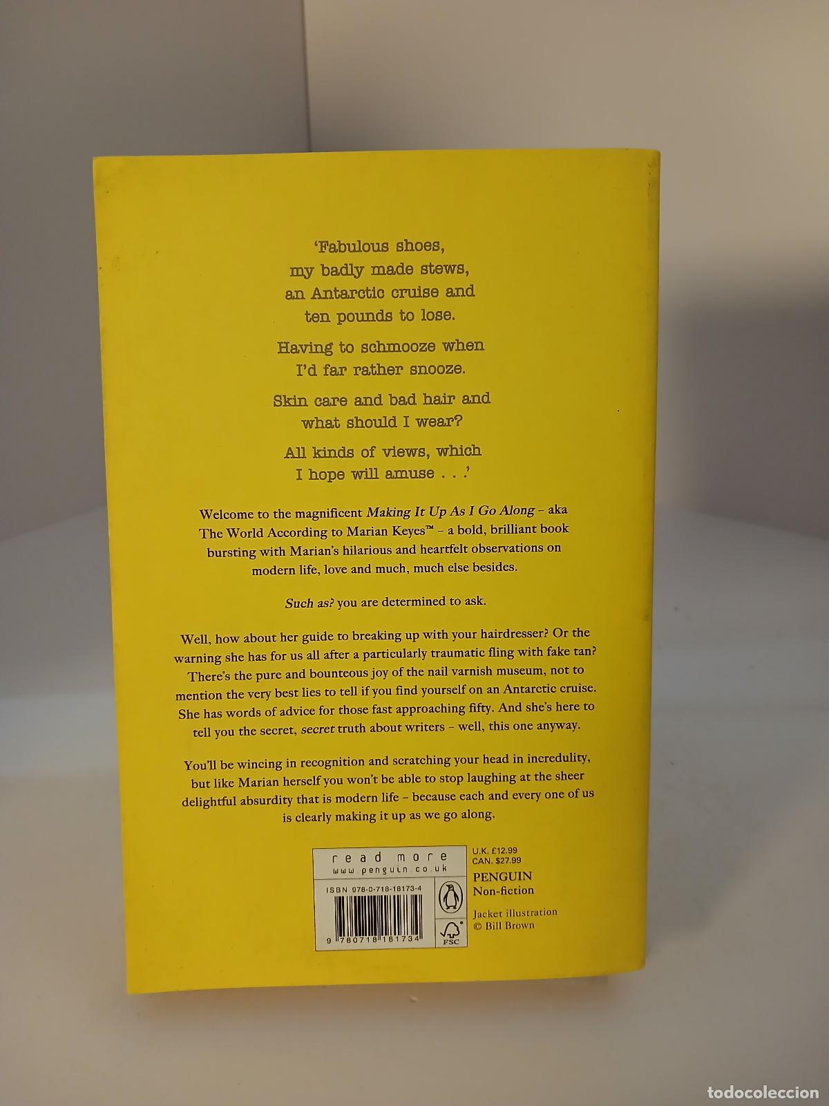 Libros de segunda mano: Making It Up As I Go Along - Marian Keyes - Foto 2
