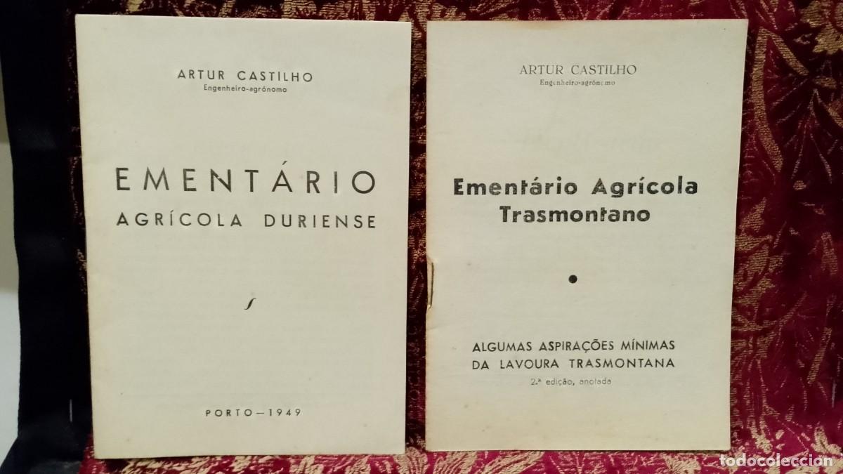 Libros de segunda mano: Artur Castilho - Ement&aacute;rio Agr&iacute;cola Duriense/Transmontano