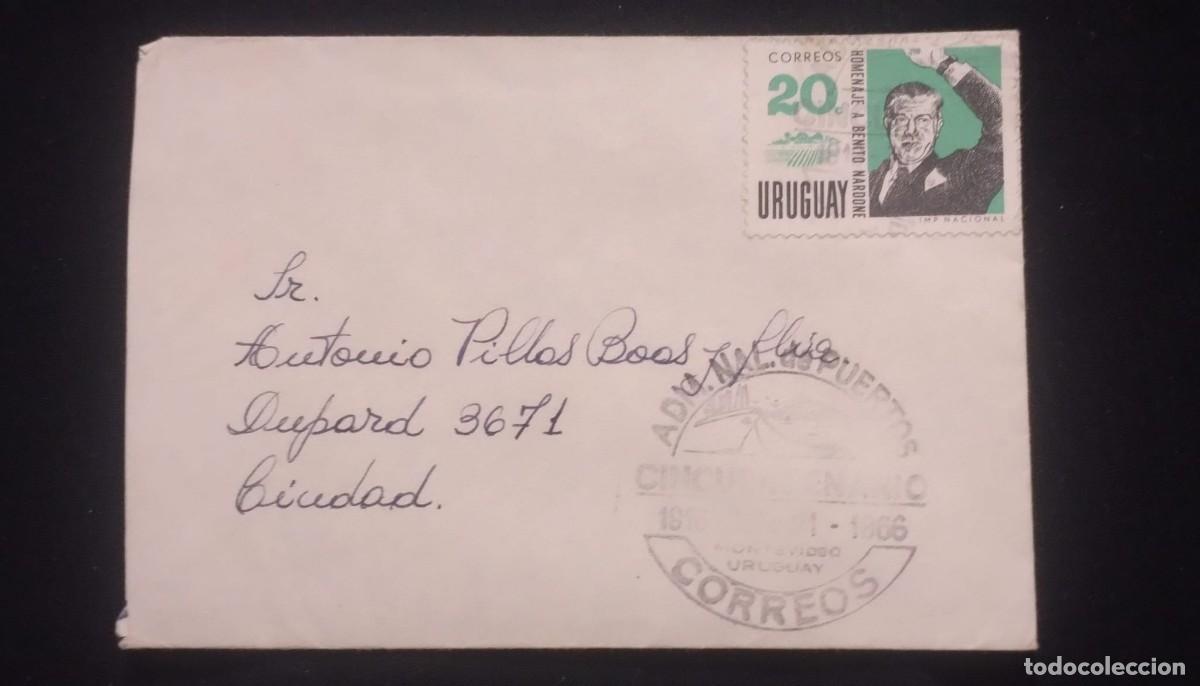Libros de segunda mano: TS) 1966 URUGUAY,WITH THE FIRST ANNIVERSARY OF THE DEATH OF NATIONAL COUNCIL PRESIDENT BENITO NARDON