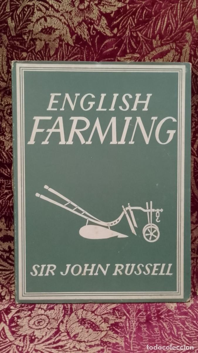 Libros de segunda mano: English Farming 1941 Sir John Russell