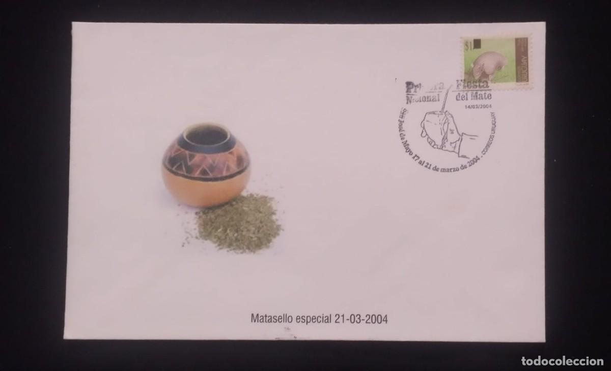 Libros de segunda mano: TS) 2004 URUGUAY,POSTCARD, WITH THE FIRST NATIONAL MATE FESTIVAL HELD IN SAN JOSE DE MAYO AND OVERPR