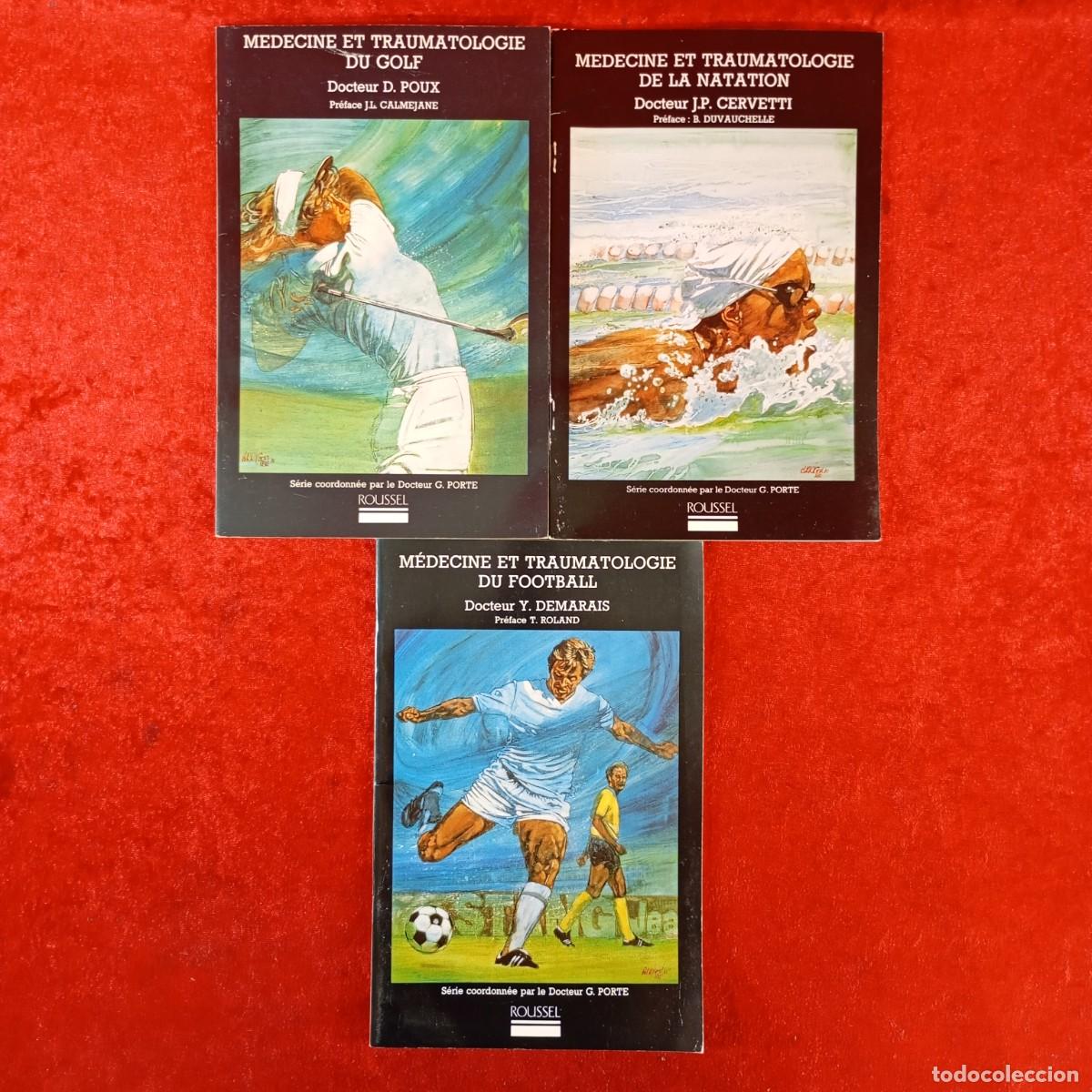 Libros de segunda mano: M&Eacute;DECINE ET TRAUMATOLOGIE DU FOOTBALL, DE LA NATATION, DU GOLF - ROUSEL / 294