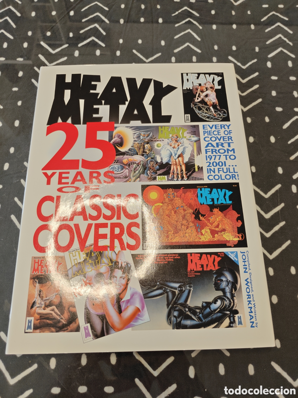 Libros de segunda mano: Heavy Metal &ndash; 25 Years of Classic Covers | Artbook 1977-2001