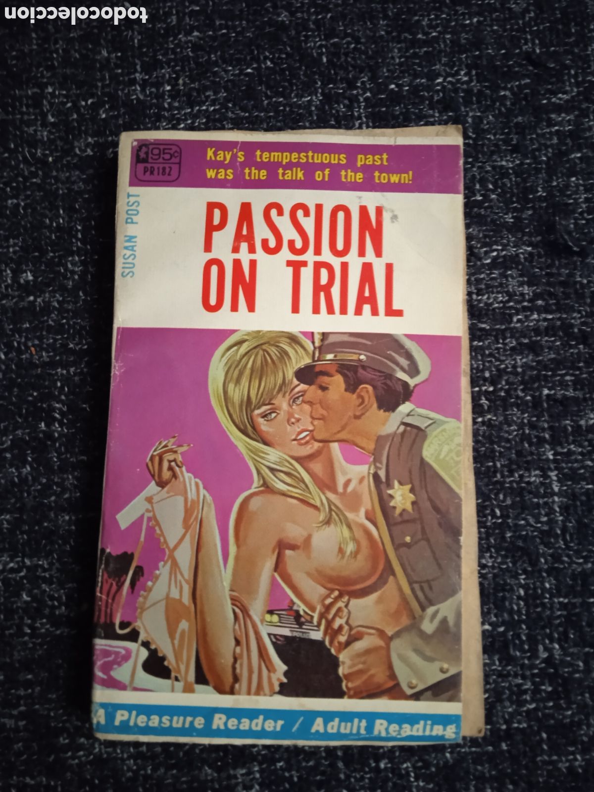 Libros de segunda mano: Passion on Trial / Susan Post -EN INGLES