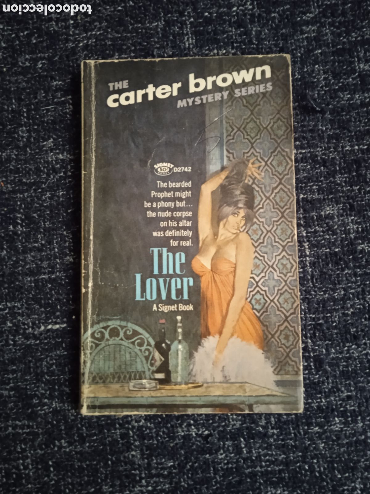 Libros de segunda mano: THE LOVER / CARTER BROWN -EN INGLES