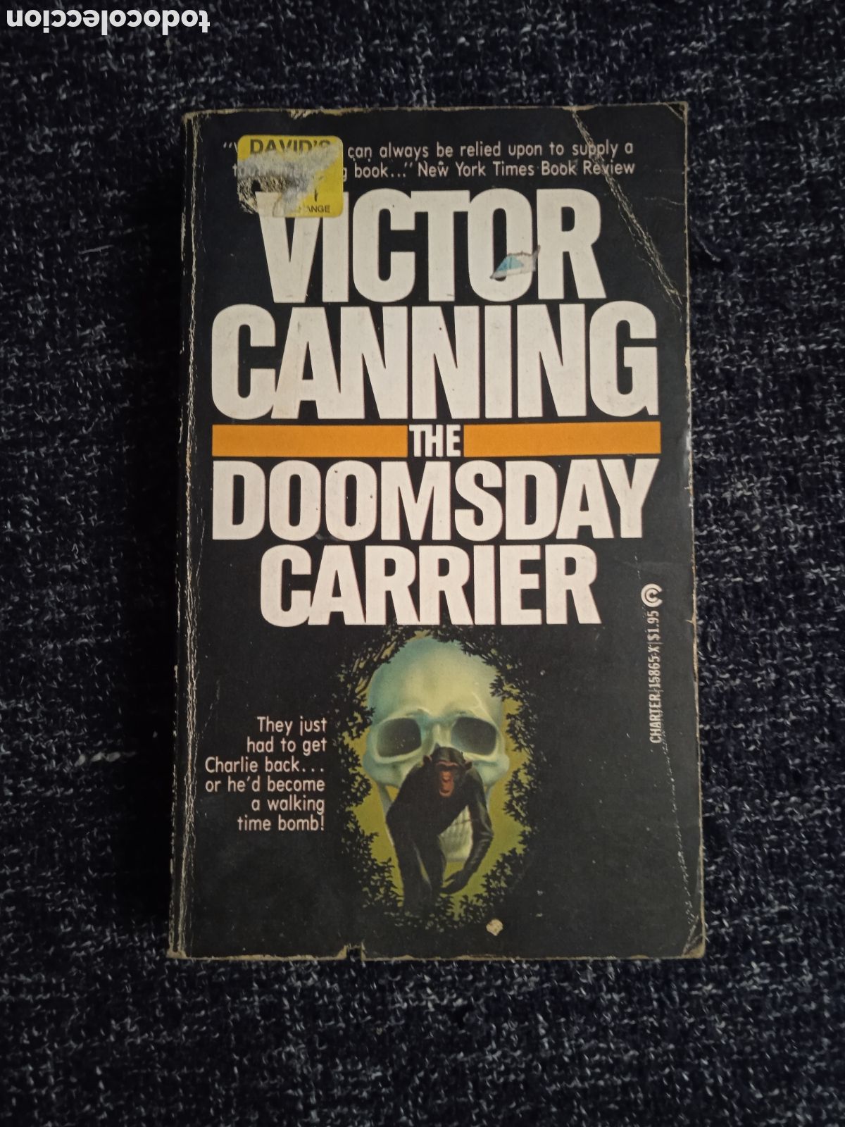 Libros de segunda mano: The Doomsday Carrier / Victor Canning -EN INGLES