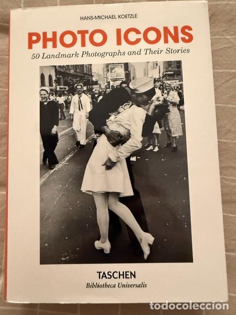 Libros de segunda mano: PHOTO ICONS - TASCHEN 2022 - 50 LANDMARK PHOTOGRAPHS AND THEIR STORIES