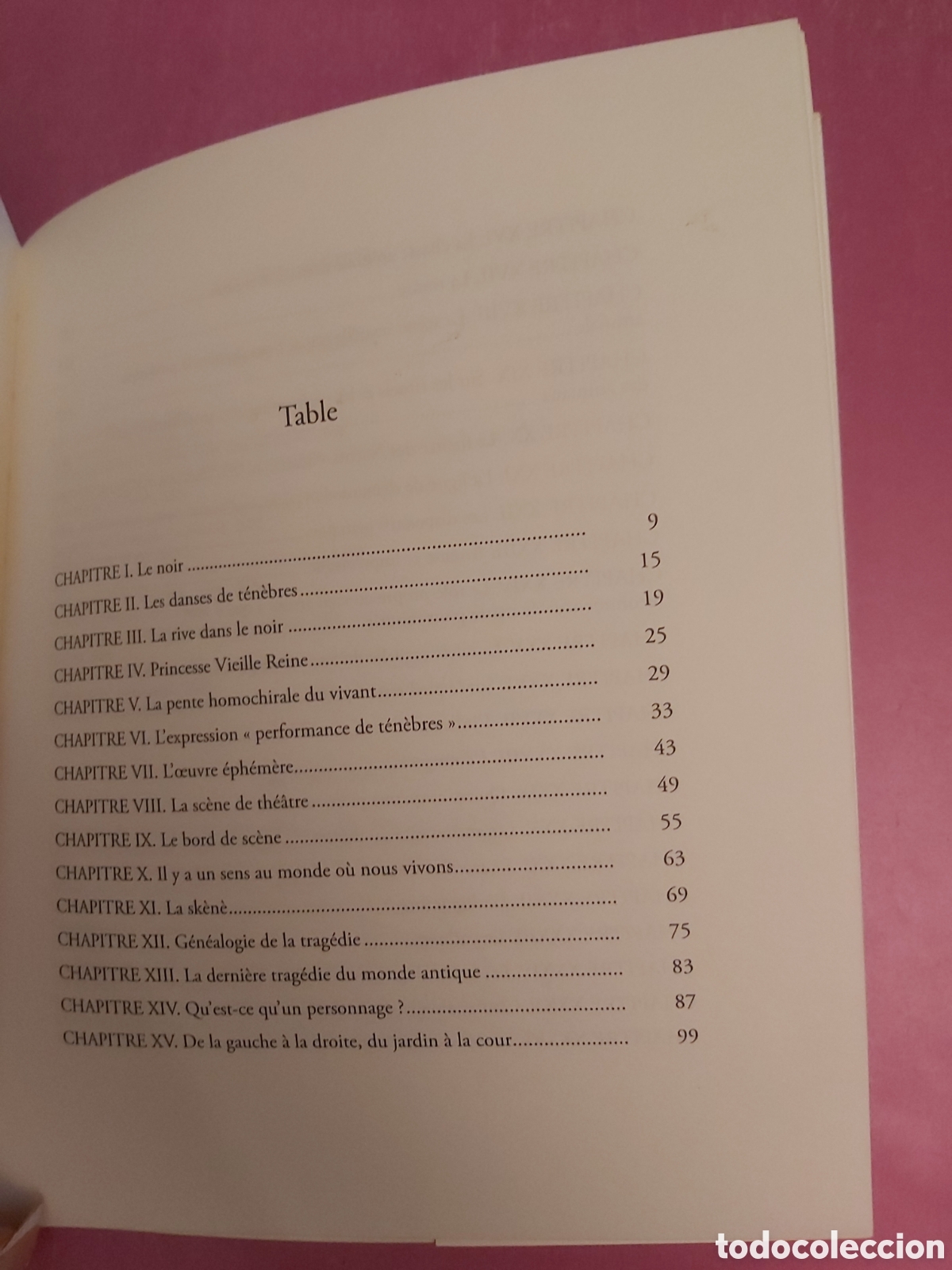 Libros de segunda mano: PERFORMANCES DE TENEBRES PASCAL QUIGNARD GALILEE 2017 FRANC&Eacute;S - Foto 6