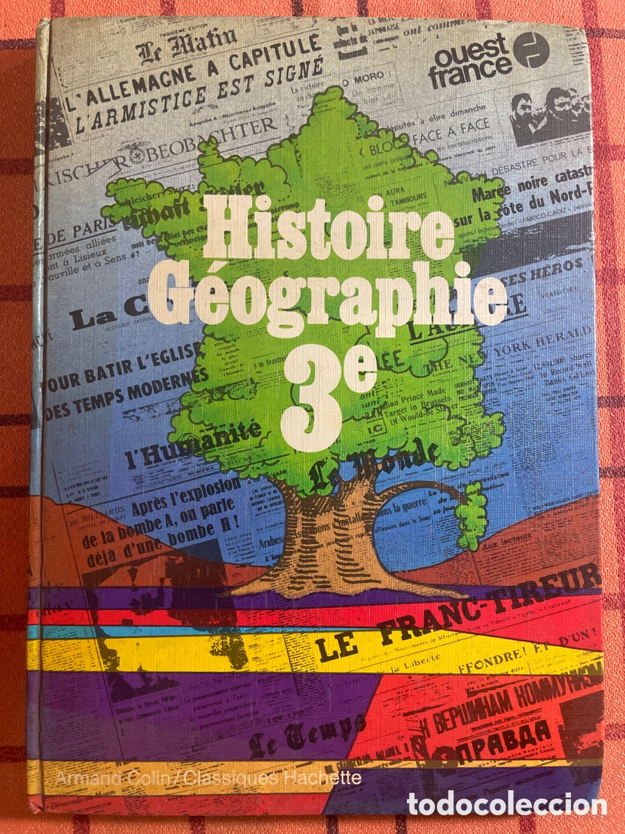 Libros de segunda mano: Libro Franc&eacute;s Histoire G&eacute;ographie 3e - Hachette
