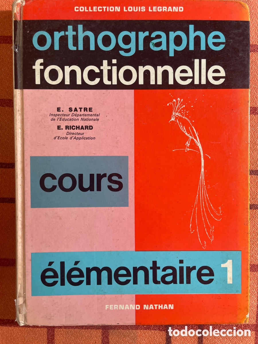 Libros de segunda mano: Libro Franc&eacute;s Orthographe Fonctionnelle CE1 - Nathan