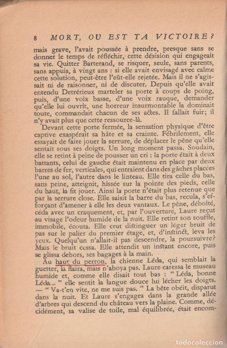 Libros de segunda mano: Mort, o&ugrave; est ta victoire?, Daniel-Rops - Foto 8