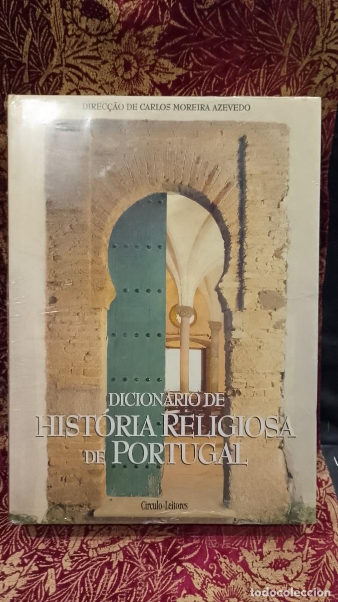Libros de segunda mano: Dicion&aacute;rio Hist&oacute;ria Religiosa de Portugal - Carlos Moreira Azevedo