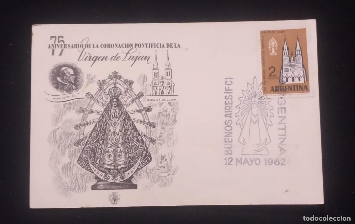 Libros de segunda mano: TS) 1962 ARGENTINA,75TH ANNIVERSARY OF THE PONTIFICAL CORONATION OF THE VIRGIN OF LUJAN, VF.