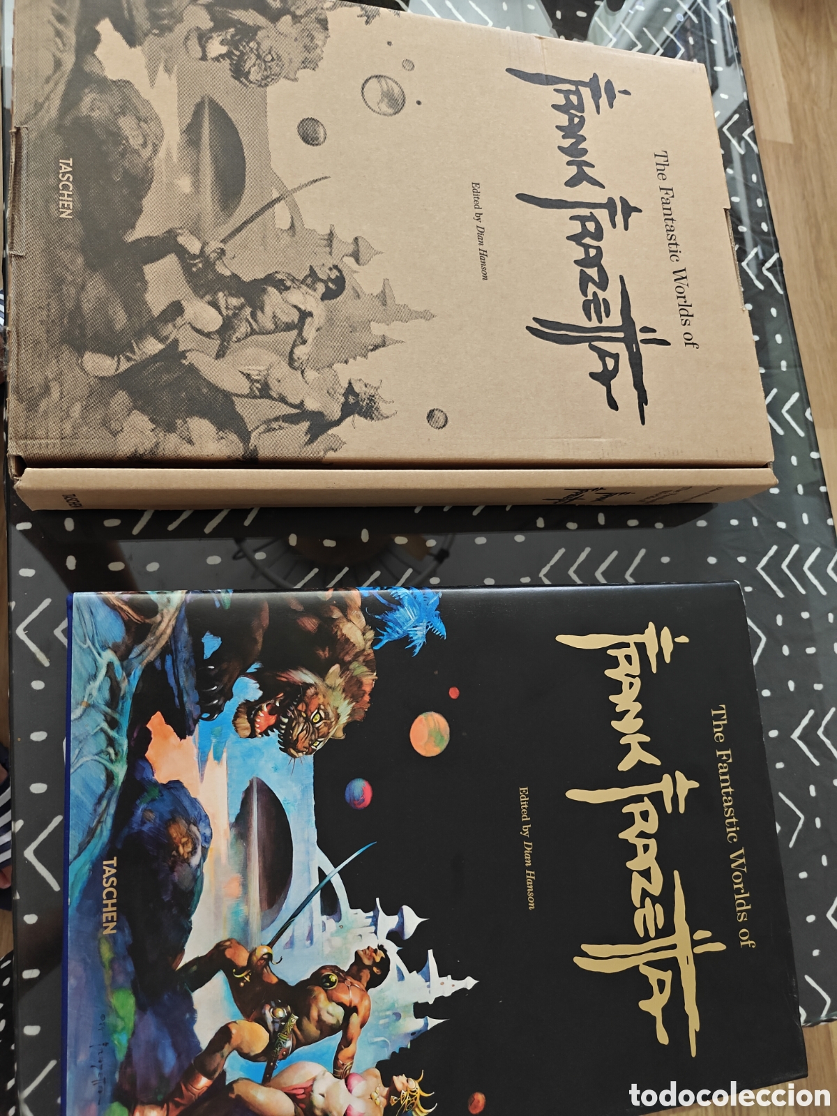 Libros de segunda mano: THE FANTASTIC WORLDS OF FRANK FRAZETTA &ndash; TASCHEN XXL 2022 &ndash; Con caja &ndash; Artbook