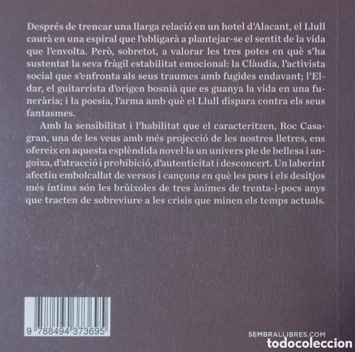 Libros de segunda mano: LAMOR FORA DE MAPA - ROC CASAGRAN - Foto 2