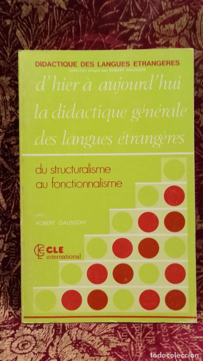 Libros de segunda mano: Du Structuralisme au Fonctionnalisme - Robert Galisson - Foto 1