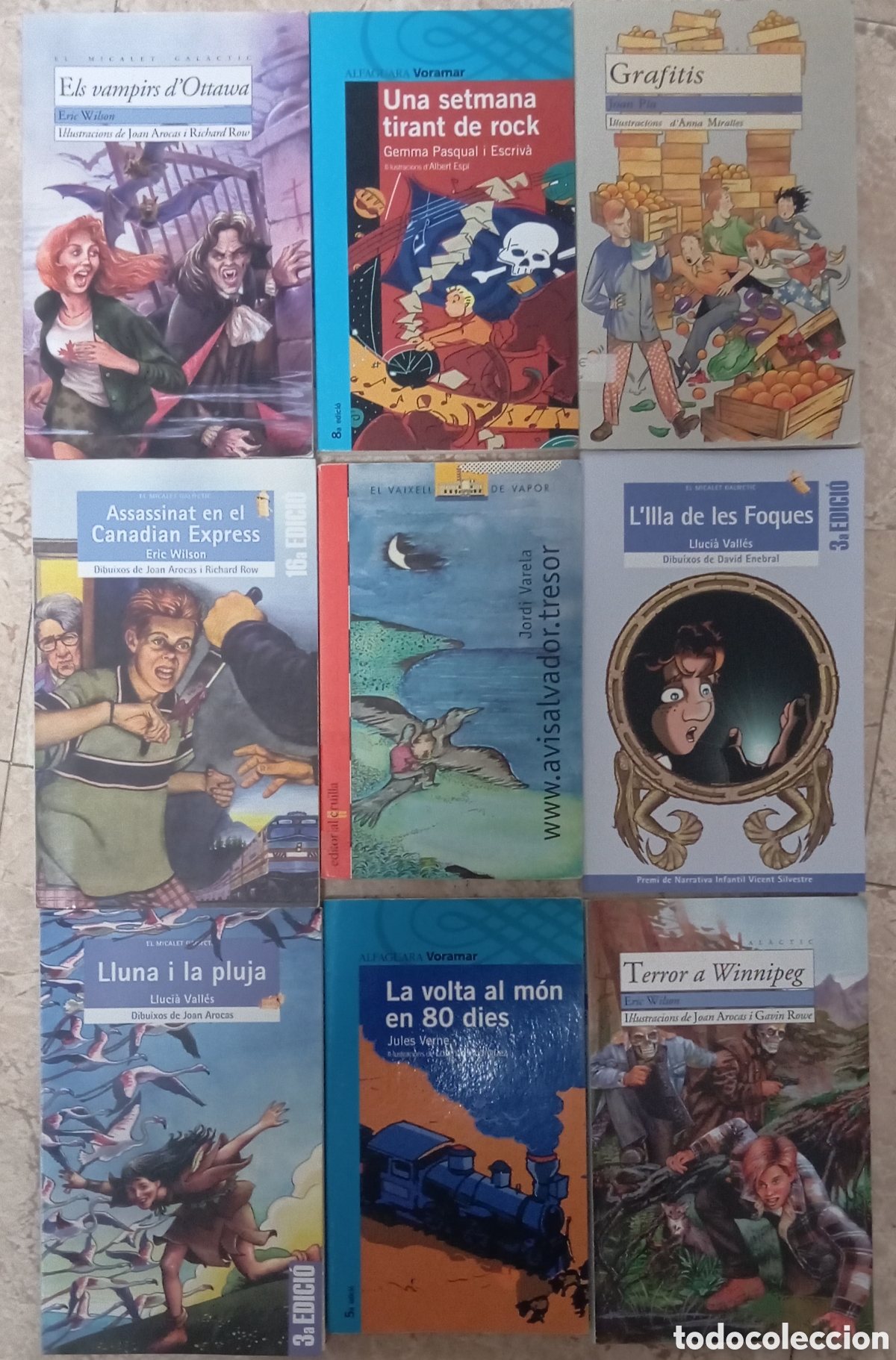 Libri di seconda mano: LOTE 9 LLIBRES VALENCI&Agrave; 12 ANYS