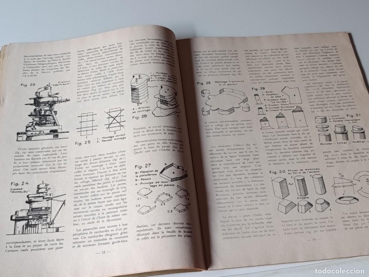Libros de segunda mano: LIBRO EN FRANCES DE MAQUETAS DE BARCOS - Foto 2