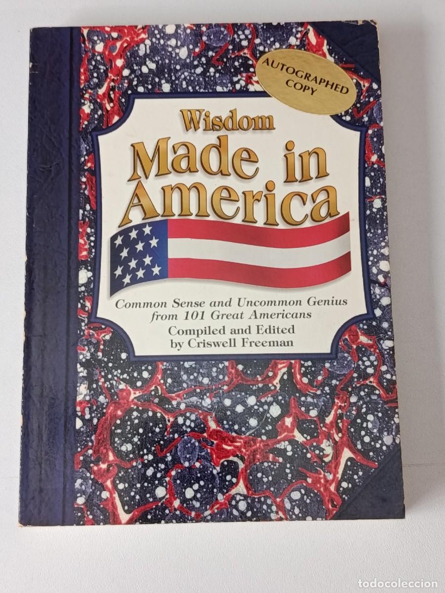 Second hand books: WISDOM MADE IN AMERICA