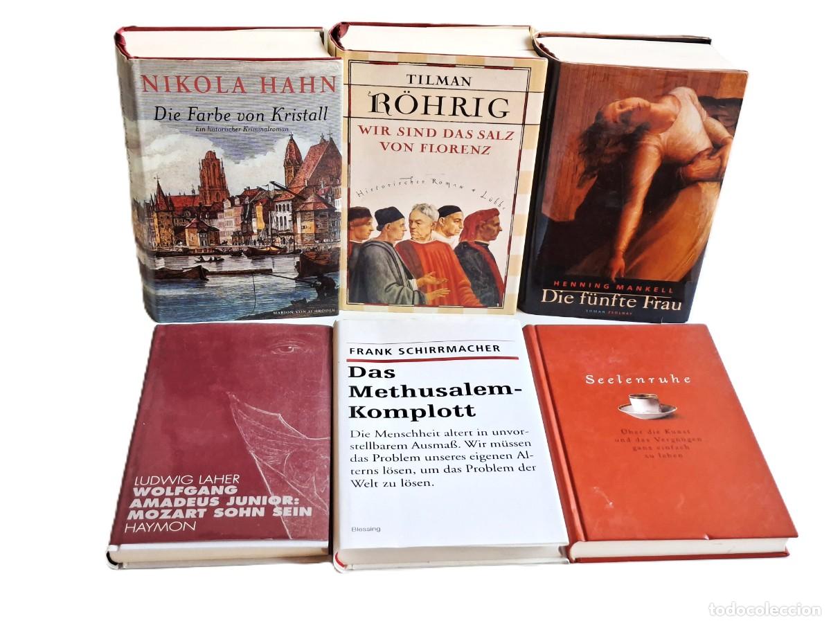 Second hand books: LOTE DE 6 LIBROS DIFERENTES 22X15 CM