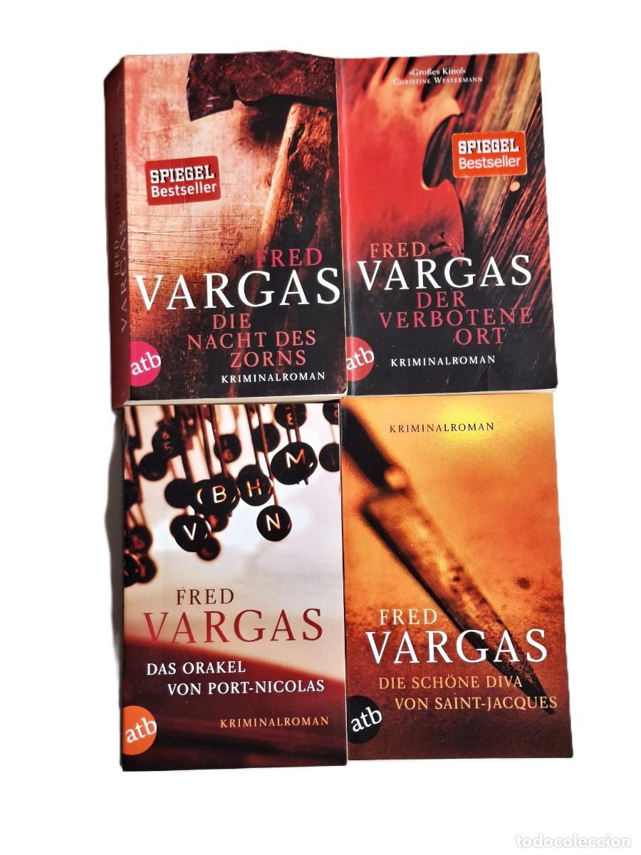 Gebrauchte B&uuml;cher: LOTE DE 4 FRED VARGAS 19X12 CM