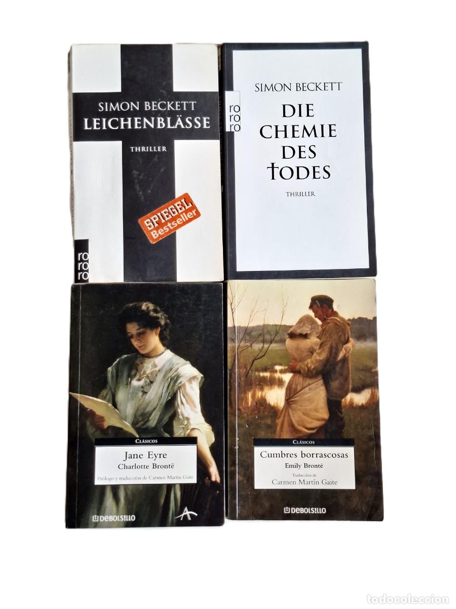 Libri di seconda mano: LOTE DE 4 LIBROS DIFERENTES 19X12 CM