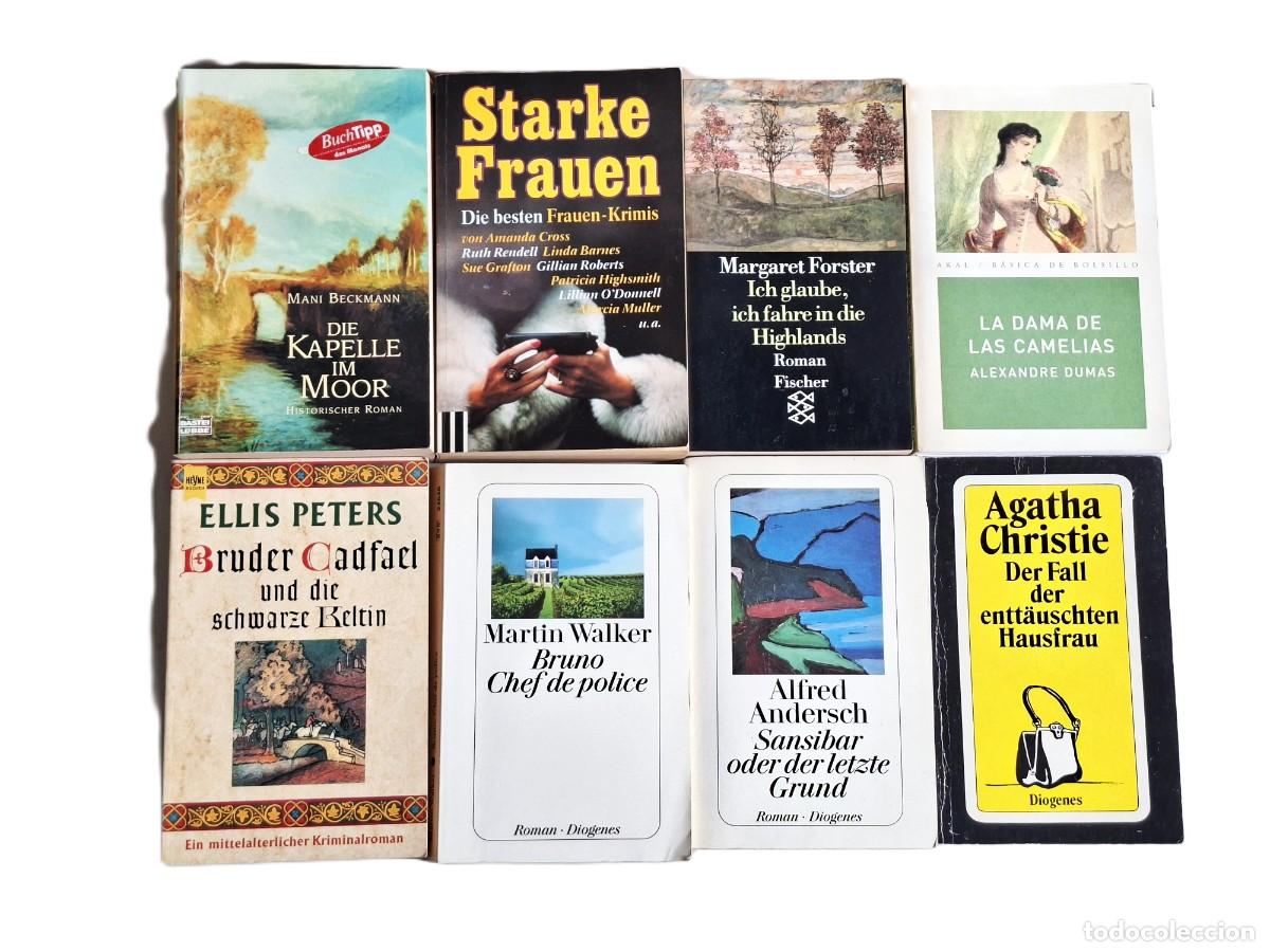 Second hand books: LOTE DE 8 LIBROS DIFERENTES 18X12CM