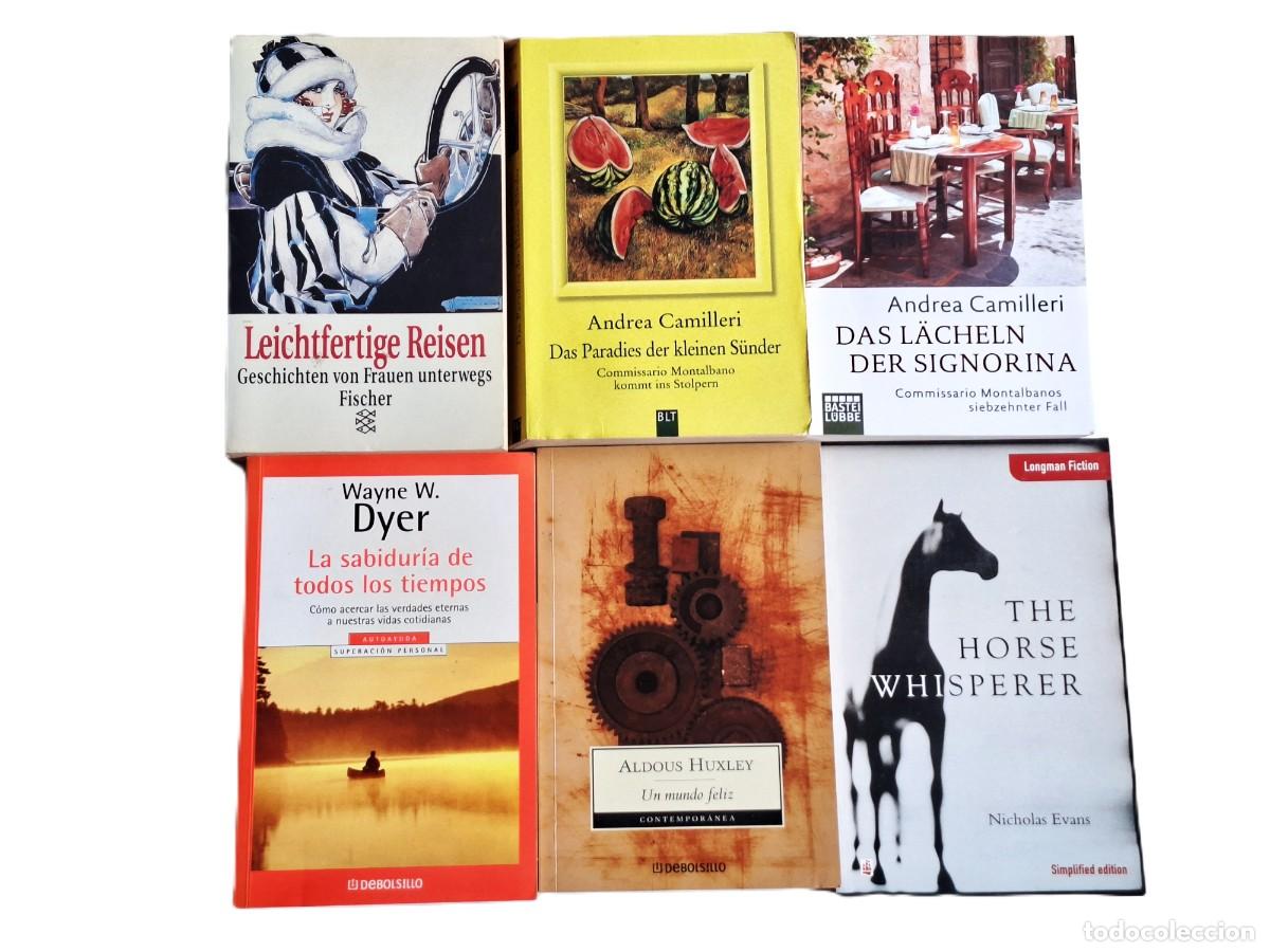 Second hand books: LOTE DE 6 LIBROS DIFERENTES 19X13CM