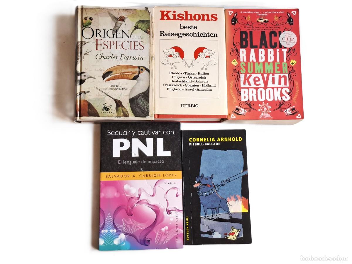 Second hand books: LOTE DE 5 LIBROS DIFERENTES 21X14 CM