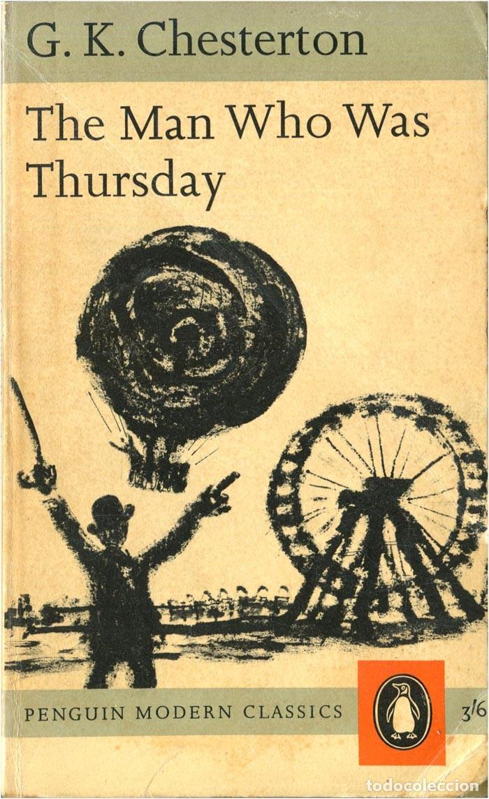 Libros de segunda mano: G.K. Chesterton - The Man Who Was Thursday - Penguin Modern Classics 95 - VG+/VG+