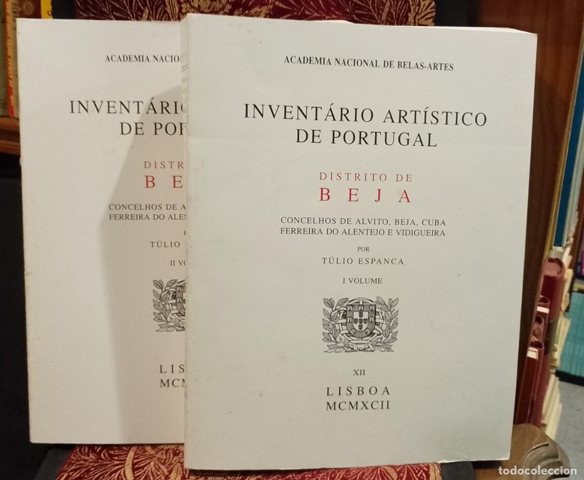 Libros de segunda mano: Invent&aacute;rio Art&iacute;stico de Portugal - T&uacute;lio Espanca - Distrito de Beja