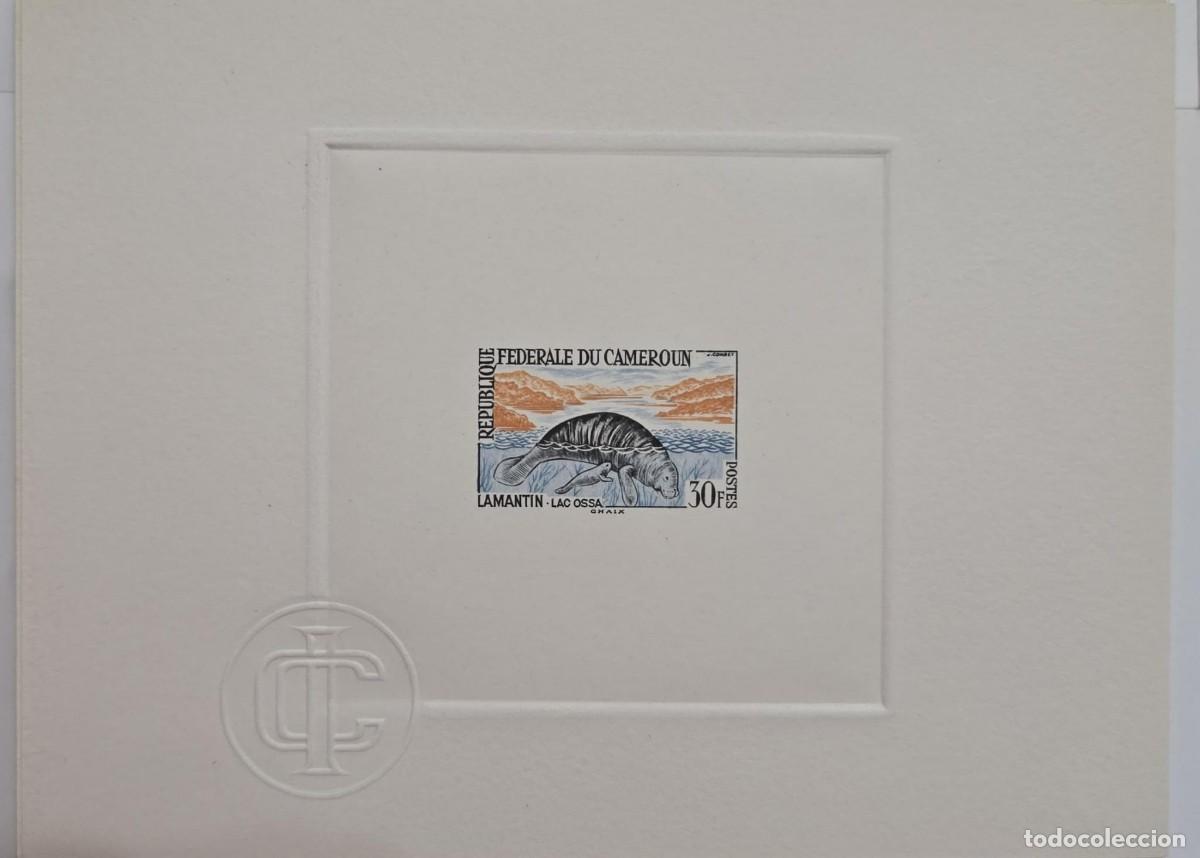 Libros de segunda mano: MI) 1964 CAMERON, PROOF, AFRICAN MANATEE. AS A DELUXE PROOF, THE STAMP APPEARS CENTERED AND IMPERFOR