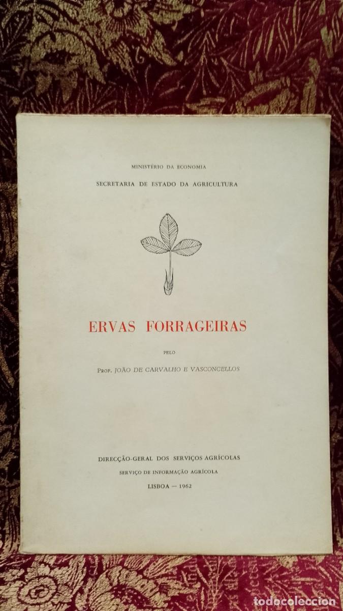 Libros de segunda mano: Ervas Forrageiras 1962 Jo&atilde;o de Carvalho e Vasconcellos