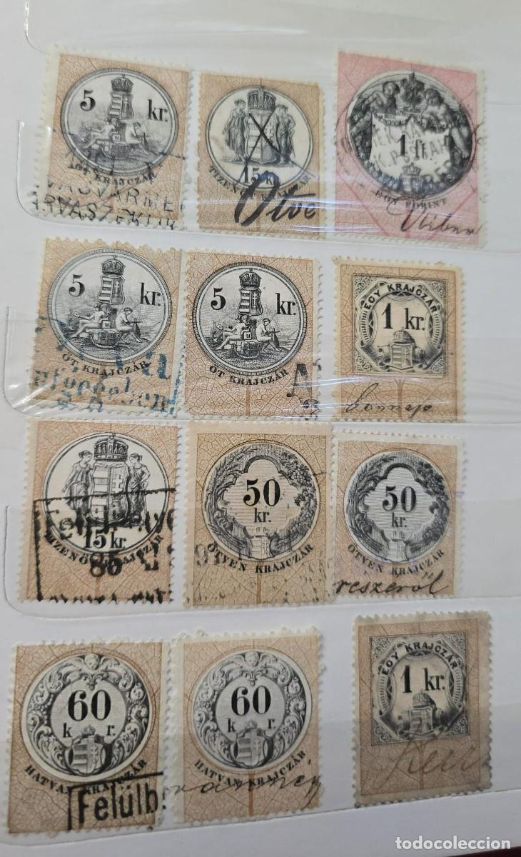 Libros de segunda mano: MI) 1880 HUNGARY, COLLECTION OF FISCAL STAMPS ISSUED PRIMARILY DURING THE PERIOD OF THE AUSTRO-HUNGA
