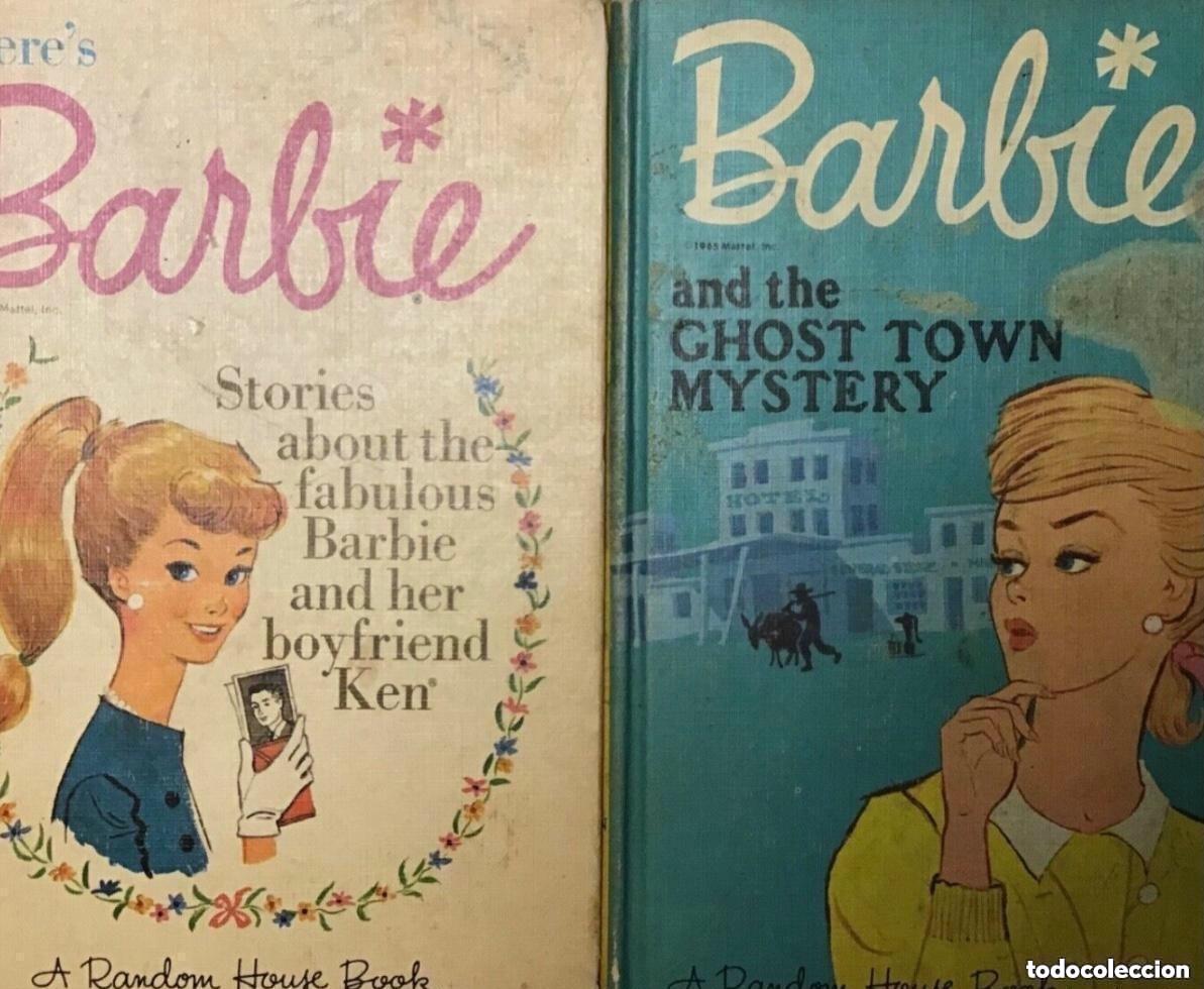 Libros de segunda mano: LIBROS BARBIE VINTAGE RANDOM HOUSE HERE&rsquo;S BARBIE BARBIE AND THE GHOST TOWN MYSTERY MUY RAROS