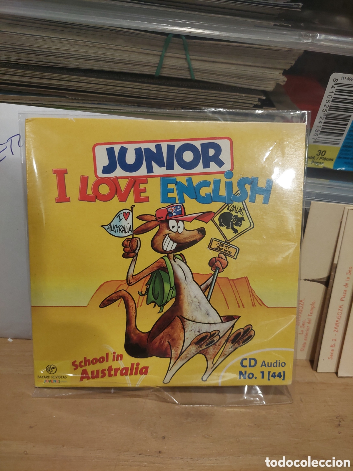 Libros de segunda mano: CD AUDIO JUNIOR I LOVE ENGLISH